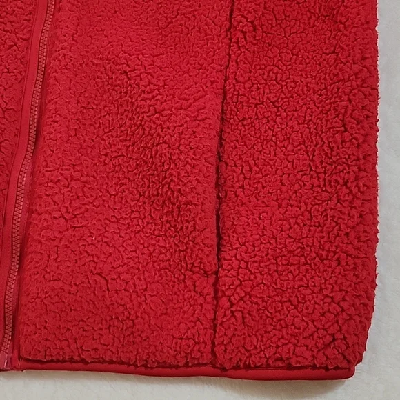 JF RED TEDDY JACKET XL - Picture 3 of 12